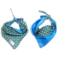thumbnail image 4 of Bandanas para perros BFF set de 3 piezas talla mediana Ajedrez Rojo, 4 of 5