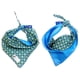 thumbnail image 4 of Bandanas para perros BFF set de 3 piezas talla mediana Ajedrez Rojo, 4 of 5