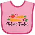 thumbnail image 3 of Inktastic Future Foodie Cute Vegetable Boys or Girls Baby Bib, 3 of 4