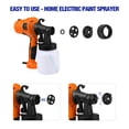 thumbnail image 2 of 700W Electric Spray Gun Paint Sprayer Painter 800ml Handheld Painting Tool, 2 of 7
