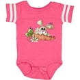 thumbnail image 3 of Inktastic Ladybugs and Bunny Rabbit with Carrot Boys Baby Bodysuit, 3 of 5