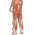 thumbnail image 6 of Traditional Chinese Patterns Men's Lightweight Pajama Bottoms Stretch Elastic Waist Side Pockets Spring Fall, 6 of 7