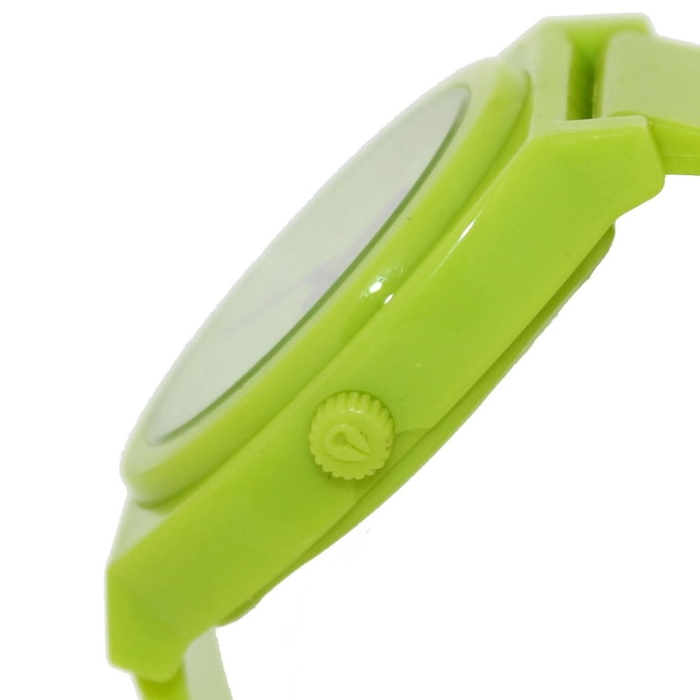 Nixon Men's A119536 Time Teller P Lime Green Dial Plastic Strap