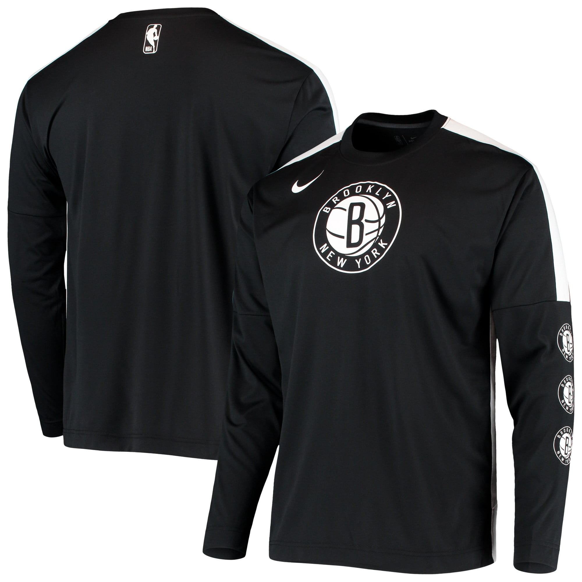 brooklyn nets long sleeve shirt
