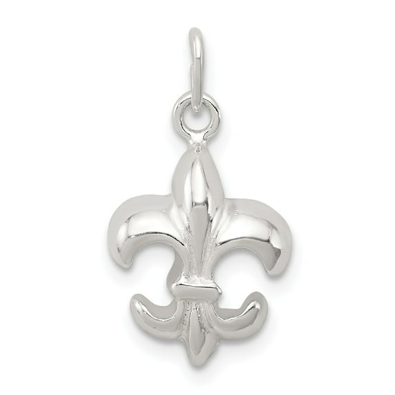 Sterling Silver Small Fleur de Lis Charm