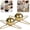 Golden*2, variant on ABCISI Espresso Cooling Ball, Stainless Steel Espresso Ball Chiller with Stand, Rapid Frozen Espresso Ball for Espresso Coffee Beverages Lovers (1, Silver)