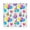 Bright Colorful Birthday Party, variant on Iauyy Satin Napkins Set of 1- Blue Red Tartan Plaid DIY Printing Decoration Cloth Napkin- Easy Care for Home/Party
