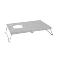 thumbnail image 1 of Table de Réchaud Extérieur Ultraléger en Acier Pliable Table de Camping Pliable pour Pêche en Plein Air, Randonnée Argent, 1 x Table de Camping Pliable, Argent, 1 of 8