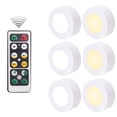 thumbnail image 1 of 6 piezas de luz de disco con control remoto, murciélago LED inalámbrico, 1 of 5
