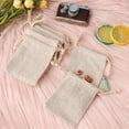 thumbnail image 2 of Jinsinto 30 Pcs Cotton Drawstring Bags, Burlap Gifts Bag With Drawstring Fabric Gift Bags, 2 of 5