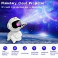 thumbnail image 3 of Astronaut Holding The Moon LED Nebula Star Projector Night Light,with Remote Control,USB Powered,360°Rotation,Perfect for Living Room,Bedroom,Party Decoration,Birthday Gifts (White), 3 of 14