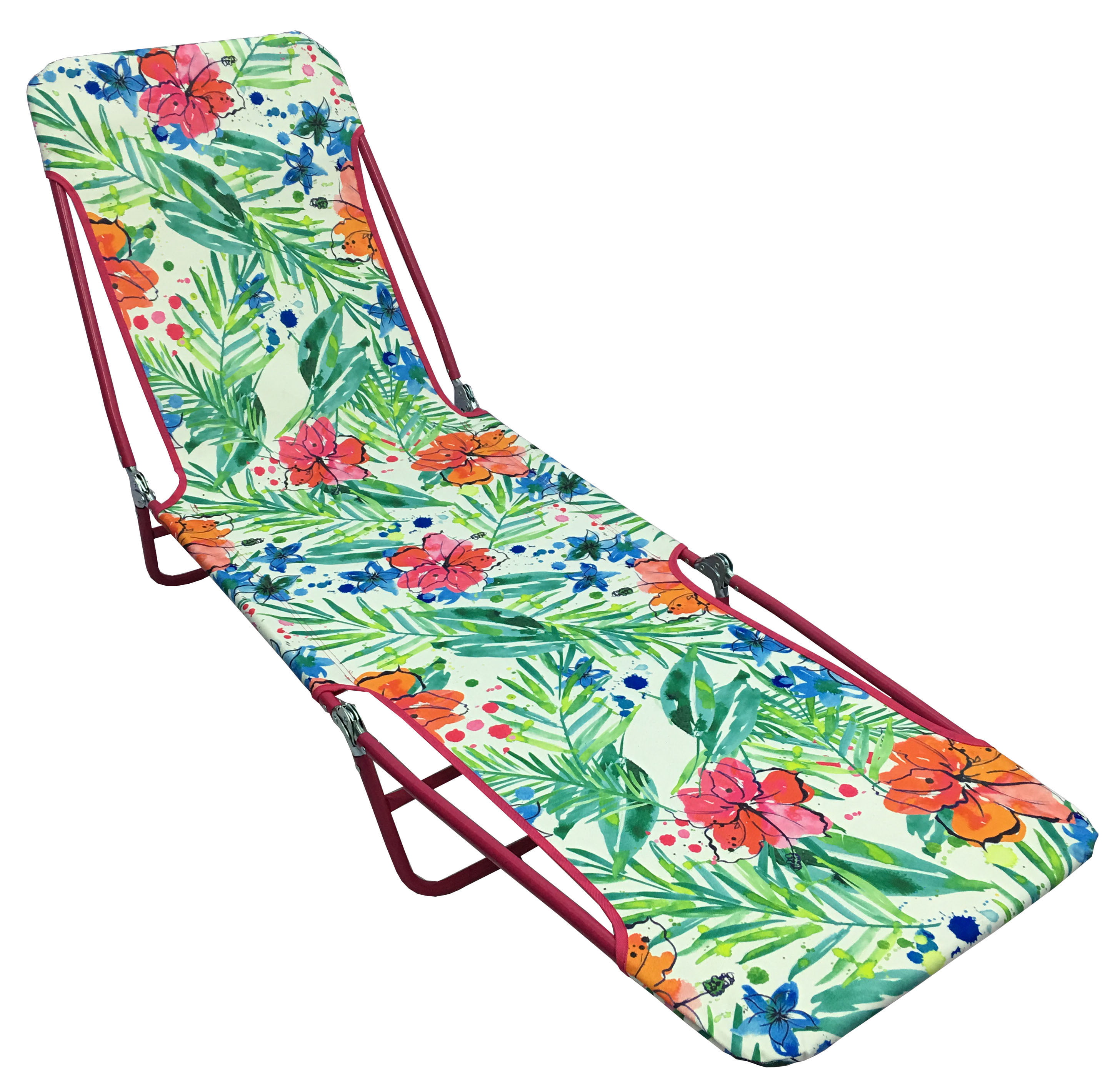 Creatice Tri Fold Jelly Beach Chair with Simple Decor
