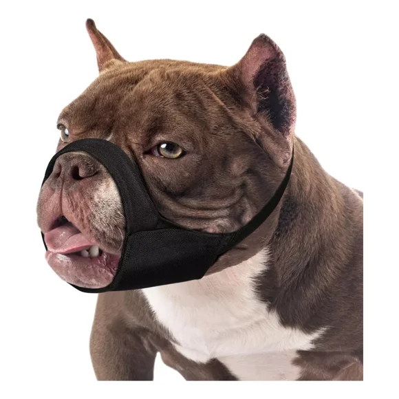 Bozal Para Perro Bozales Nariz Corta Pitbull,ajustable,suave