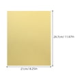 thumbnail image 2 of BESTYASH 10Pcs Metallic Gold Cardstock Paper Perfect for DIY Wrapping Cards and Creative Crafts, 2 of 8