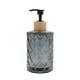 thumbnail image 1 of Dispensador de Jabón de Patrón de Diamante de Fondo Redondo 11.16oz Gris Negro, 1 of 1