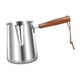 thumbnail image 5 of Cafetera turca de acero inoxidable, accesorios para máquina de espresso, espumador de leche y taza. 350 ml 65 cm x 9 cm, 5 of 9