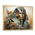 thumbnail image 2 of Designart "Gaze of the Sphinx Egypt s Mystique" Egypt Floater Framed Wall Art Print, 2 of 7