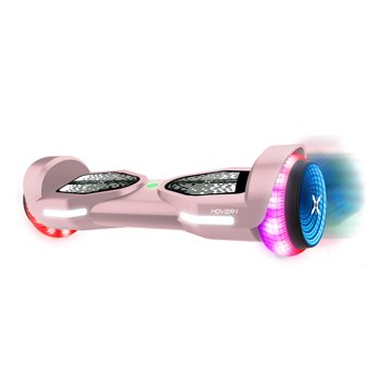 Hover-1 Allstar 2.0 Hoverboard, Blush Pink, LED Lights, Max Weight 220 Lbs., Max Speed 7 Mph, Max Distance 7 Miles