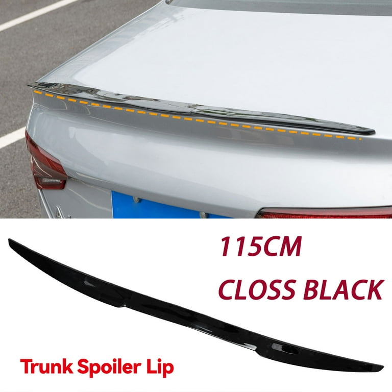 Universal Hatchback Car Rear Trunk Roof Lip Spoiler Tail Trunk Wing Carbon  Fiber