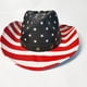 thumbnail image 4 of Sombreros de paja con bandera para mujer, sombreros de ala ancha para exteriores, sombreros de paja, sombrero de mezclilla con estampado de bandera del Día de la Independencia, sombrero para mujer, 4 of 4