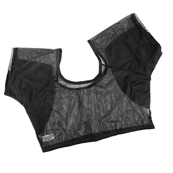 Huhudde Underarm Sweat Vest Breathable Armpit Sweat Proof Pads Short Sleeve Undershirt for Woman Underarm Protector Underwear