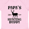 thumbnail image 4 of Inktastic Papa Hunting Buddy Bow Hunter Boys or Girls Baby Bodysuit, 4 of 5