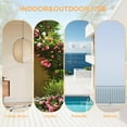 thumbnail image 6 of Double Egg Swing Chair with Stand, 2 Person Outdoor Indoor Hammock Hanging Chair with Cushion,Patio Wicker Hanging Egg Chair w/Cushion 700LBS Capacity for Bedroom, Balcony, Garden, 6 of 7