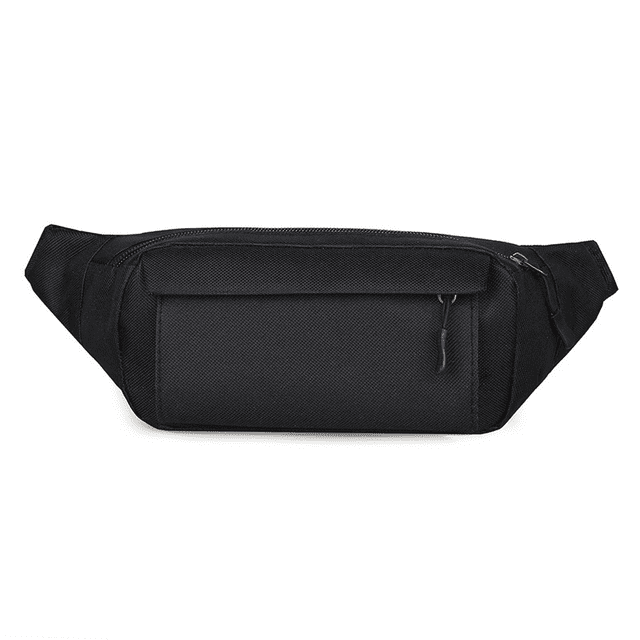 Riñonera cruzada para hombre y mujer, bolso de cintura grande para entrenamiento al aire libre, viajes, correr de forma informal.