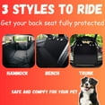 thumbnail image 4 of Funda para asiento de auto para perros Doggie World trasero impermeable, 4 of 7