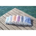 thumbnail image 3 of Authentic Hotel and Spa Authentic Pestemal Fouta Sienna Geometric Stripe Turkish Cotton Bath/ Beach Towel Turquoise, 3 of 5
