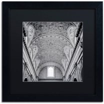 Trademark Fine Art "Paris II" Canvas Art by Alan Blaustein, Black Matte, Black Frame