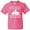 Neon Pink, variant on Snowmobile Gift Silhouette Youth T-Shirt