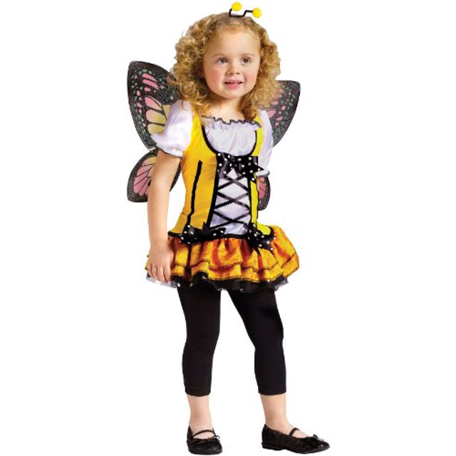 Butterfly Princess Toddler Costume Size 3T-4T Large