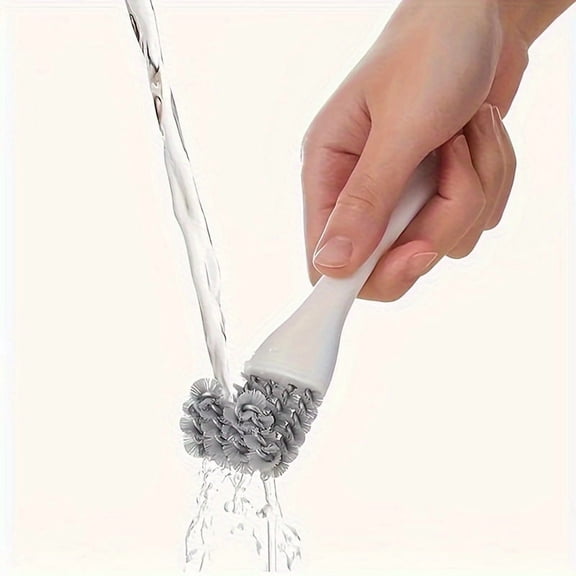 1-Pack Heavy-Duty Scrub Brush, Kitchen Cleaning Brush for Ovens, BBQ Grills, Cast Iron & Tough Burnt Residue Cleaning