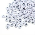 thumbnail image 4 of 100Pcs English Alphabet Letter Beads DIY Bracelet Necklace Jewelry Accessories, 4 of 4