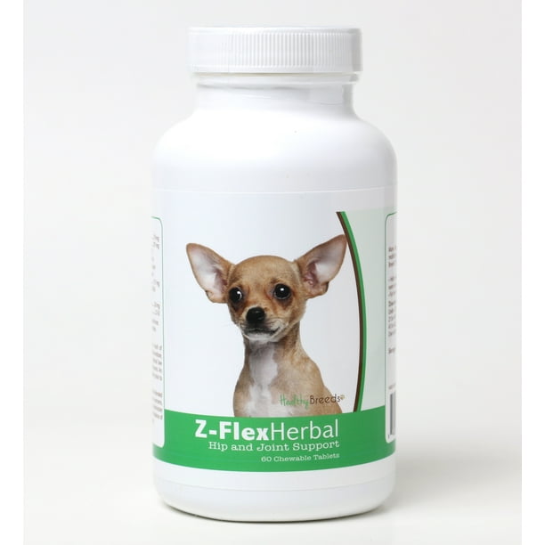 Healthy Breeds Chihuahua Natural Joint Support Chewable Tablets 60