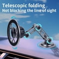 thumbnail image 4 of Casetego Universal 360° Magnetic Suction Phone Holder Car,Alloy Folding Magnetic Cell Phone Holder for Car [Super Strong Magnet] Bracket Magnetic Dashboard Phone Car Mount for All Smartphone,Sliver, 4 of 8