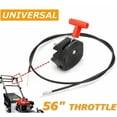 thumbnail image 6 of 56" Throttle Cable Switch Lever Control Handle for Lawnmower Lawn Mower Parts, 6 of 8