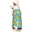 thumbnail image 1 of Fotbe Beer Sudadera con Estampado para Perros Pequeños – Suéter con Capucha para Mascotas, Tela Suave de Forro Polar con Bolsillo-Medium, 1 of 7