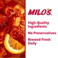 thumbnail image 4 of Milo's Famous Sweet Tea, Refrigerated Iced Tea, 128 fl oz Gallon, 100% Natural, No Preservatives, Brewed Fresh Daily, 4 of 15