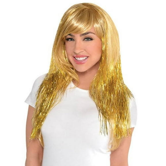 Gold Glamorous Wig (1ct)
