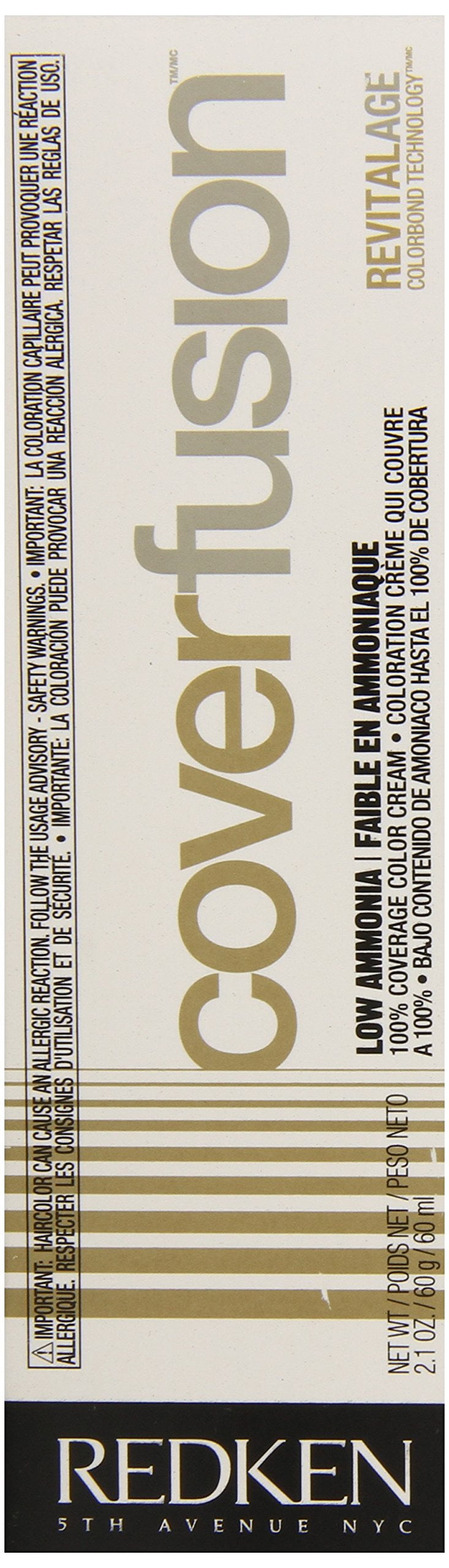 Redken Redken Cover Fusion Low Ammonia Natural Hair Color 8NN, 2