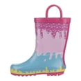 thumbnail image 2 of Laura Ashley Girls Rain Boots with Loops, 2 of 6