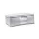 thumbnail image 5 of Contenedor de almacenamiento de ropa, bolsa de almacenamiento de edredón, organizador plegable de tela no tejida creativa, caja de cubo para ropa de c Gris XXL, 5 of 9