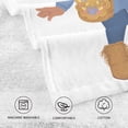 thumbnail image 3 of Dreamtimes Afro Girl African American Kawaii Hand Towels for Bathroom 100% Cotton 2 pcs Face Towel 16 x 28 inch, Absorbent Soft & Skin-Friendly, 3 of 6