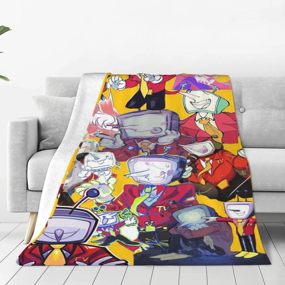 Tenna Deltarune Soft Micro Fleece Blanket Throw Lightweight Flannel Blankets for Bed Couch Sofa
