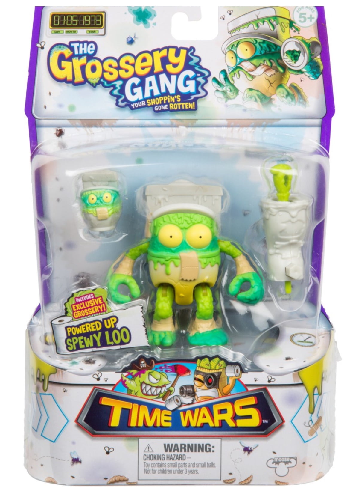 The Grossery Gang Time Wars Powered Up Figures You Pick Individual 