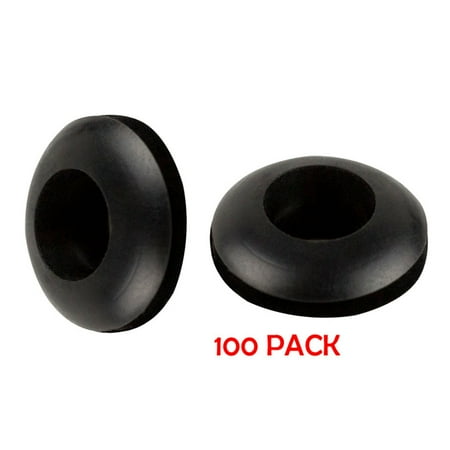 0.25' Grommet Kit - The Install Bay by Metra RG14 Rubber Grommets 1/4' Inner Diameter (100/pk) 0.25'