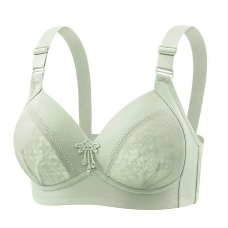 Summer Savings Clearance 2025! Womens Everyday Bras  Women s Push Up Lace Bra Underwire Plunge Full Coverage Bras Sexy Plus Size Support S-2XL