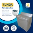 thumbnail image 2 of Funda para Lavadora Doble Tina Cubierta de Lavadora Doble Tina Fundas Lavadora Impermeable Protector de Lavadora Doble Tina (11 kg), 2 of 7
